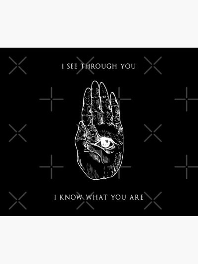 Bad Omens I See Through You I Know What You Are Tapestry Official Bad Omens Merch