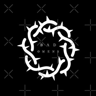 Bad Omens Crown Tote Bag Official Bad Omens Merch