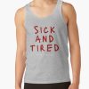 Sick And Tired Omens Tank Top Official Bad Omens Merch