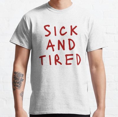 Sick And Tired Omens T-Shirt Official Bad Omens Merch