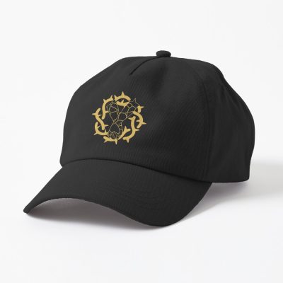 Bad Omens Gold Logo Cap Official Bad Omens Merch