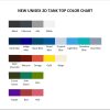 tank top color chart 1 - Bad Omens Band Merch