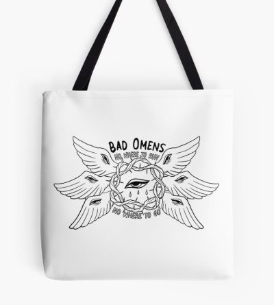 Bad Omens Design Tote Bag Official Bad Omens Merch