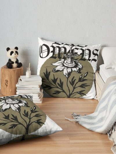 Bad Omens Sunflower Throw Pillow Official Bad Omens Merch