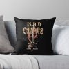 Bad Omens Band Art Throw Pillow Official Bad Omens Merch