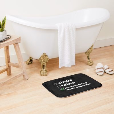 Mentally Dating Noah Sebastian Bath Mat Official Bad Omens Merch