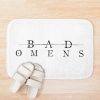 Black Omens Bath Mat Official Bad Omens Merch