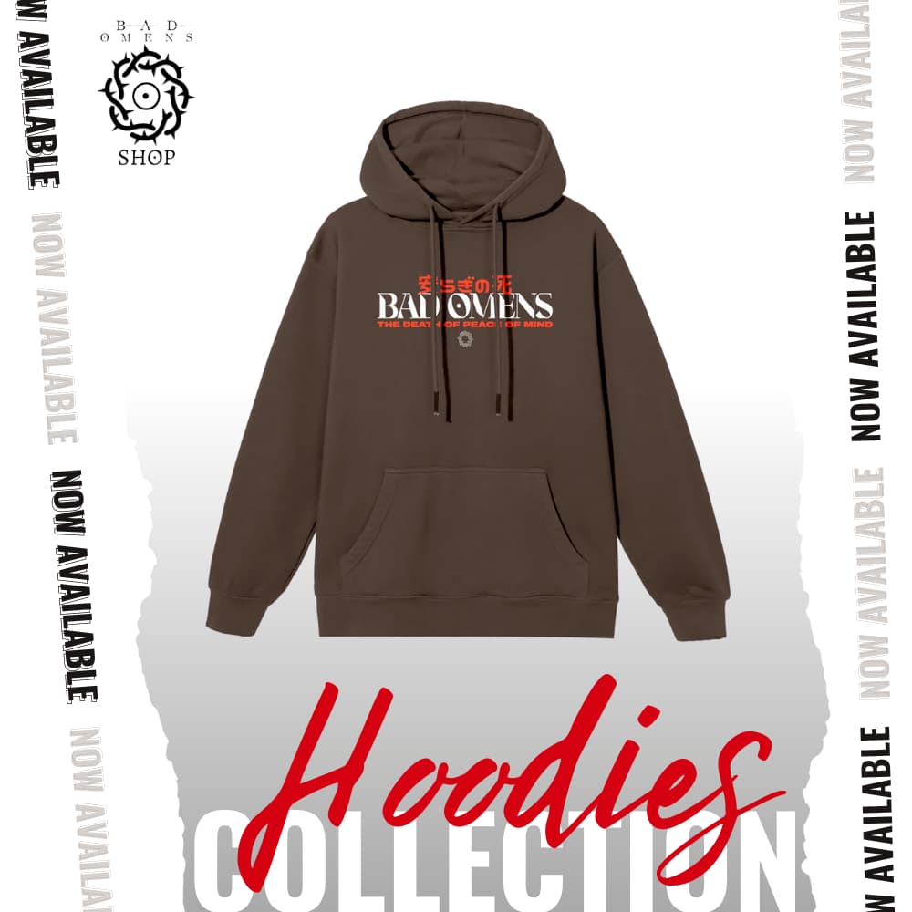 Bad Omens Shop Hoodies - Bad Omens Band Merch