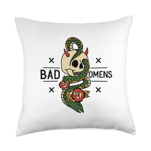 Bad Omens Shop Pillows - Bad Omens Band Merch