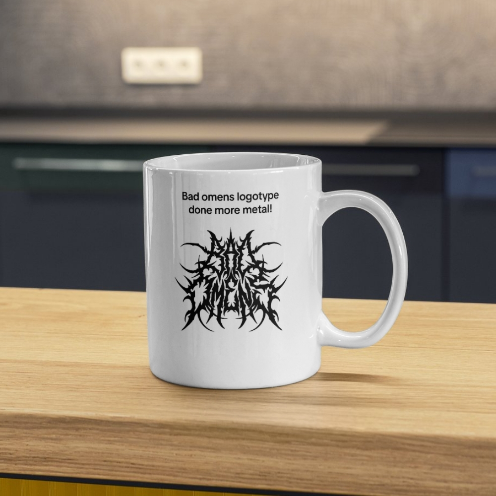 Bad Omens Band Logo Type Mug