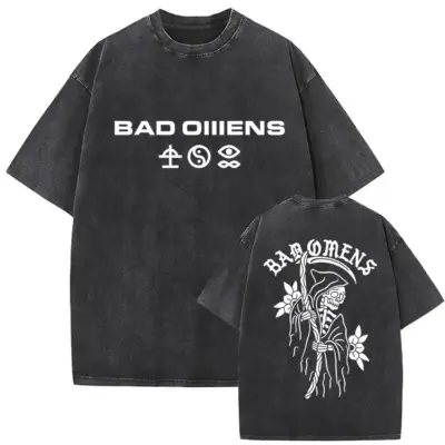 Bad Omens Death Mineral Wash T-Shirt