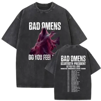 Bad Omens New Mineral Wash T-Shirt