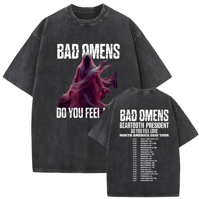 Bad Omens New Mineral Wash T-Shirt