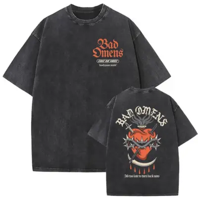 Bad Omens Bassic Mineral Wash T-Shirt