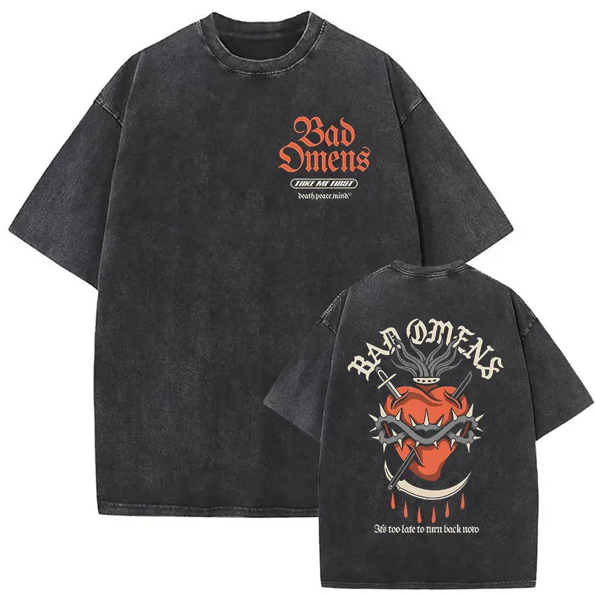 Bad Omens Bassic Mineral Wash T-Shirt
