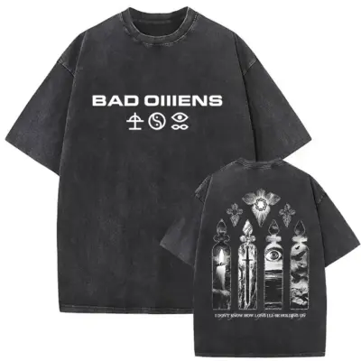 Bad Omens Band Mineral Wash T-Shirt