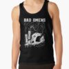 Dark Aesthetic Skull And Candles Tank Top