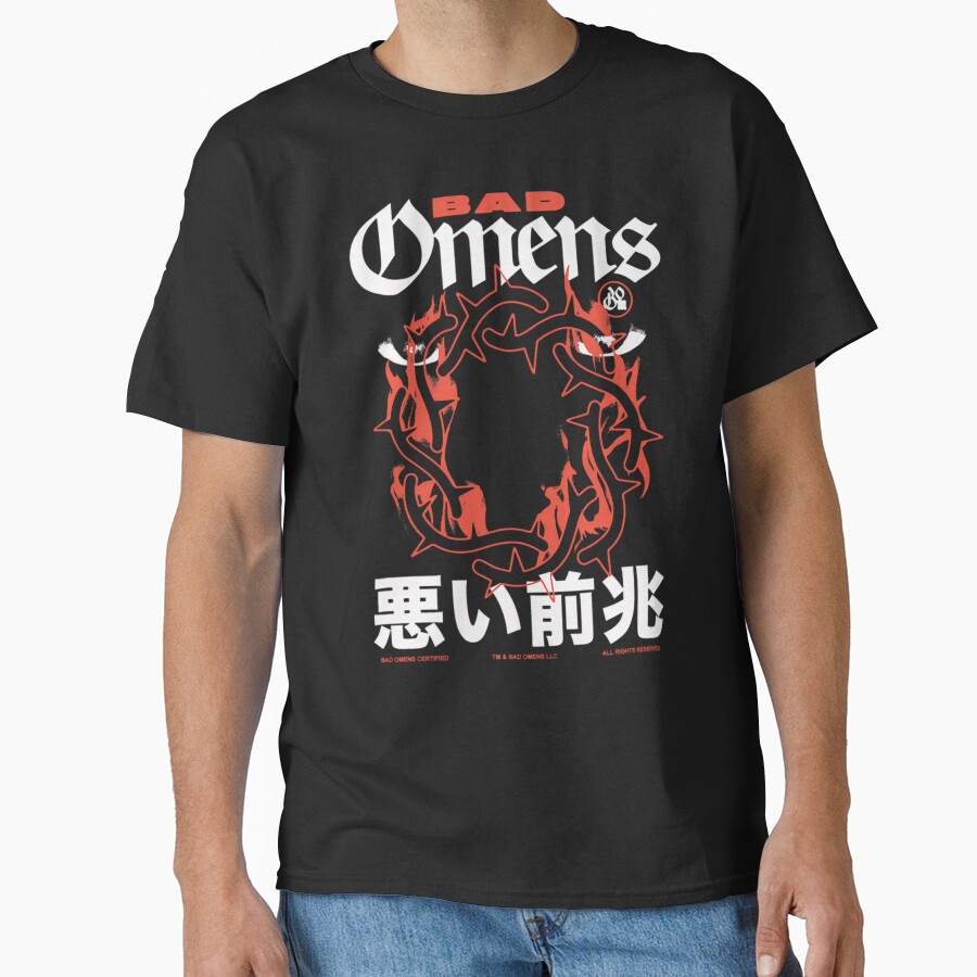 Bad Omens Band Logo Art T-shirt