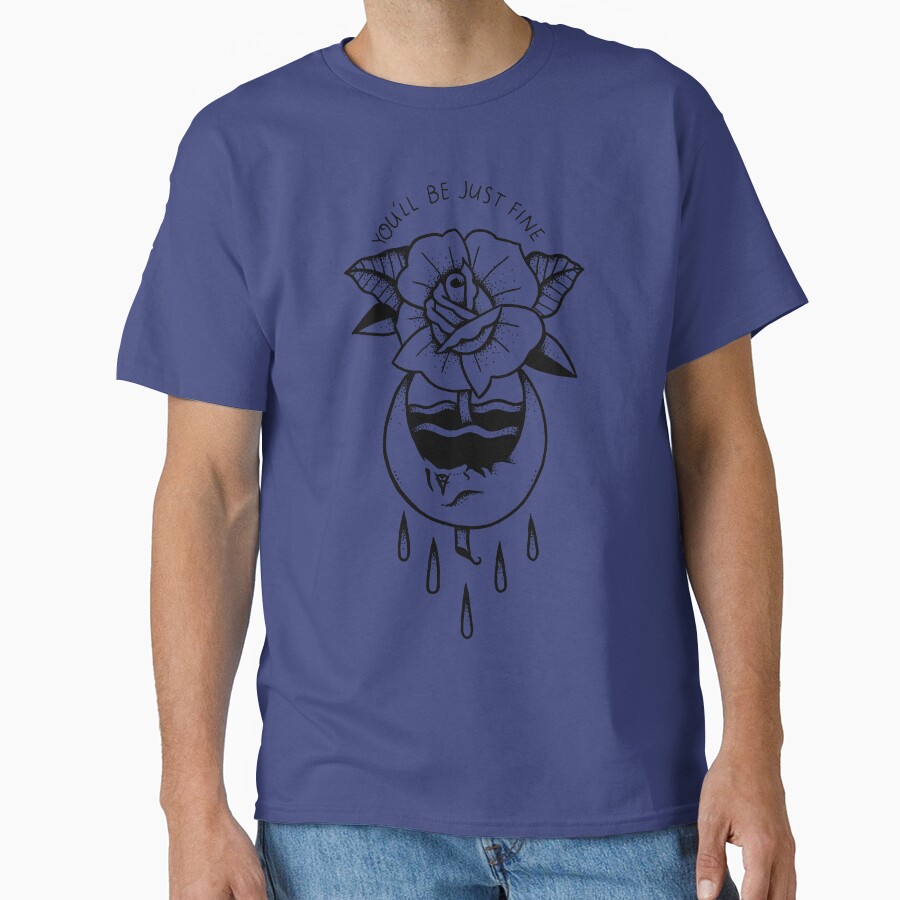 Bad Omens Band Daylily T-shirt - Image 4