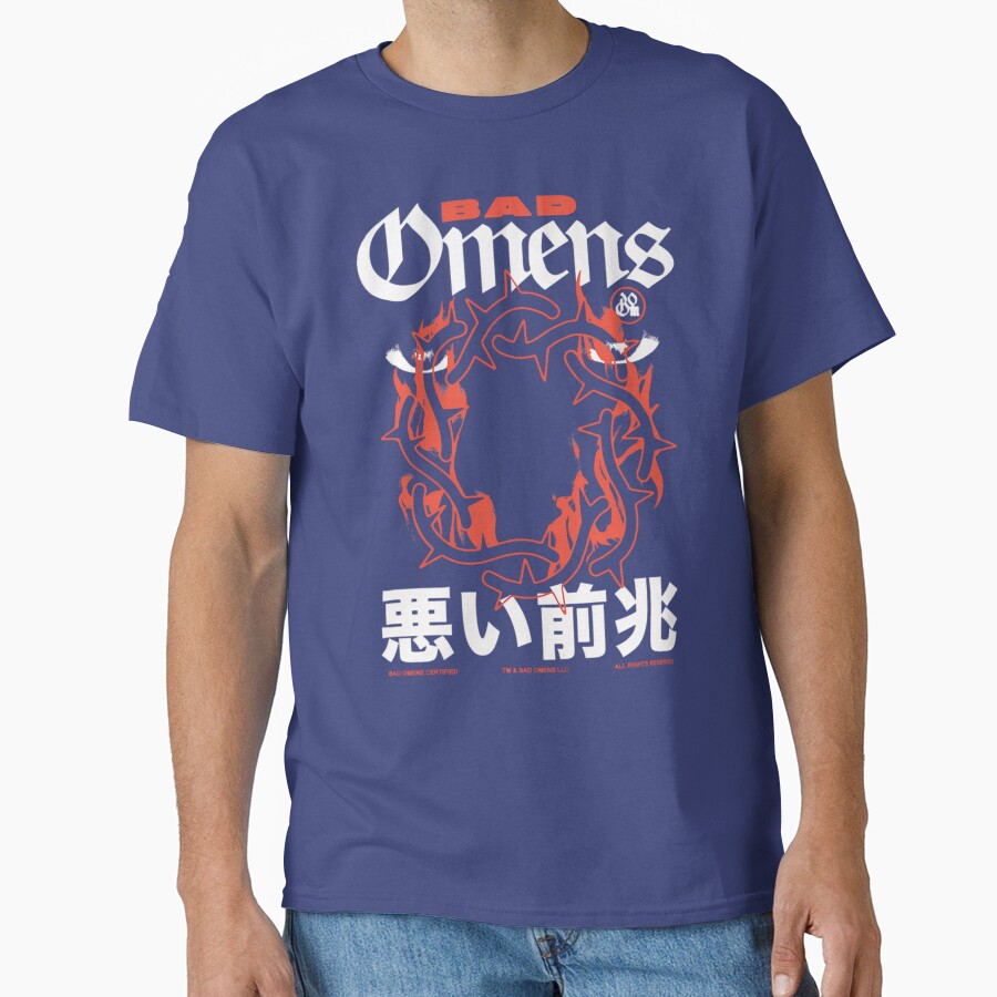 Bad Omens Band Logo Art T-shirt - Image 4