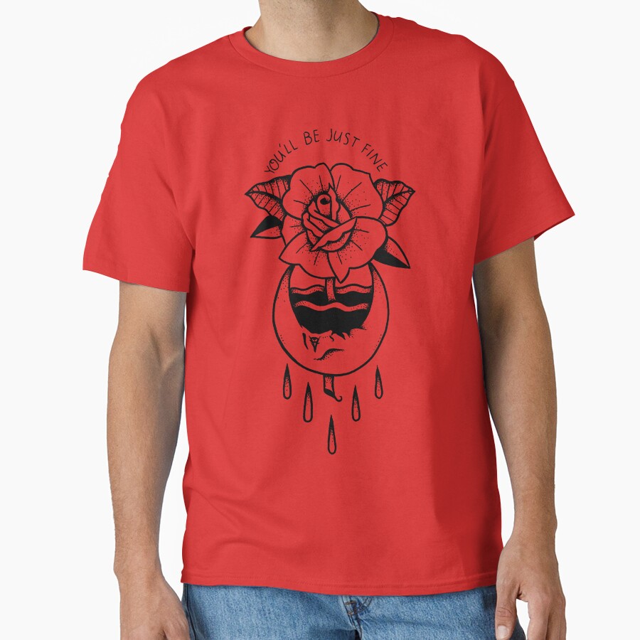 Bad Omens Band Daylily T-shirt - Image 5
