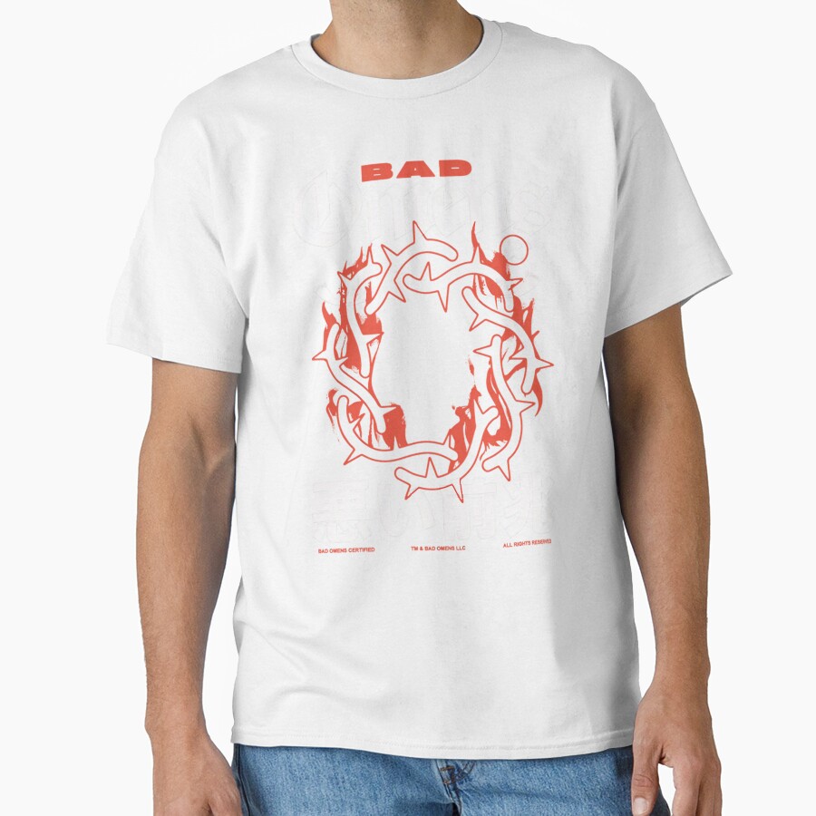 Bad Omens Band Logo Art T-shirt - Image 2
