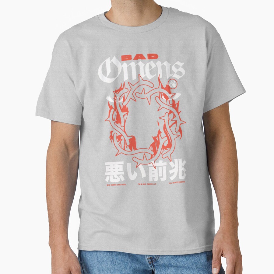 Bad Omens Band Logo Art T-shirt - Image 3