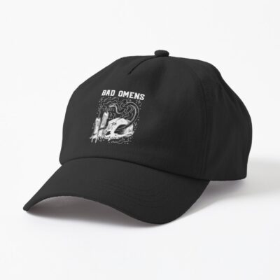 Dark Aesthetic Skull And Candles Hat