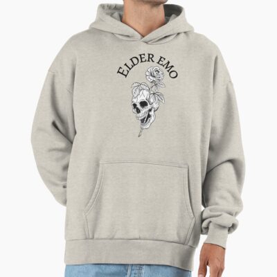 Elder Emo Skull Hoodie