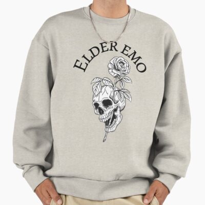 Elder Emo Skull Sweatshirt