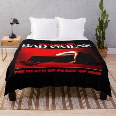 Bands Metal Vintage Logo Music Tour Albums Art Throw Blanket