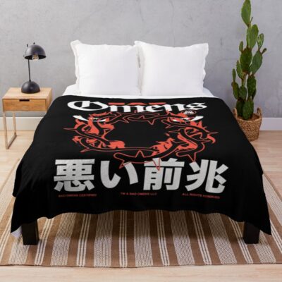 Bands Metals Album Music Tour Vintage Logo Art Throw Blanket