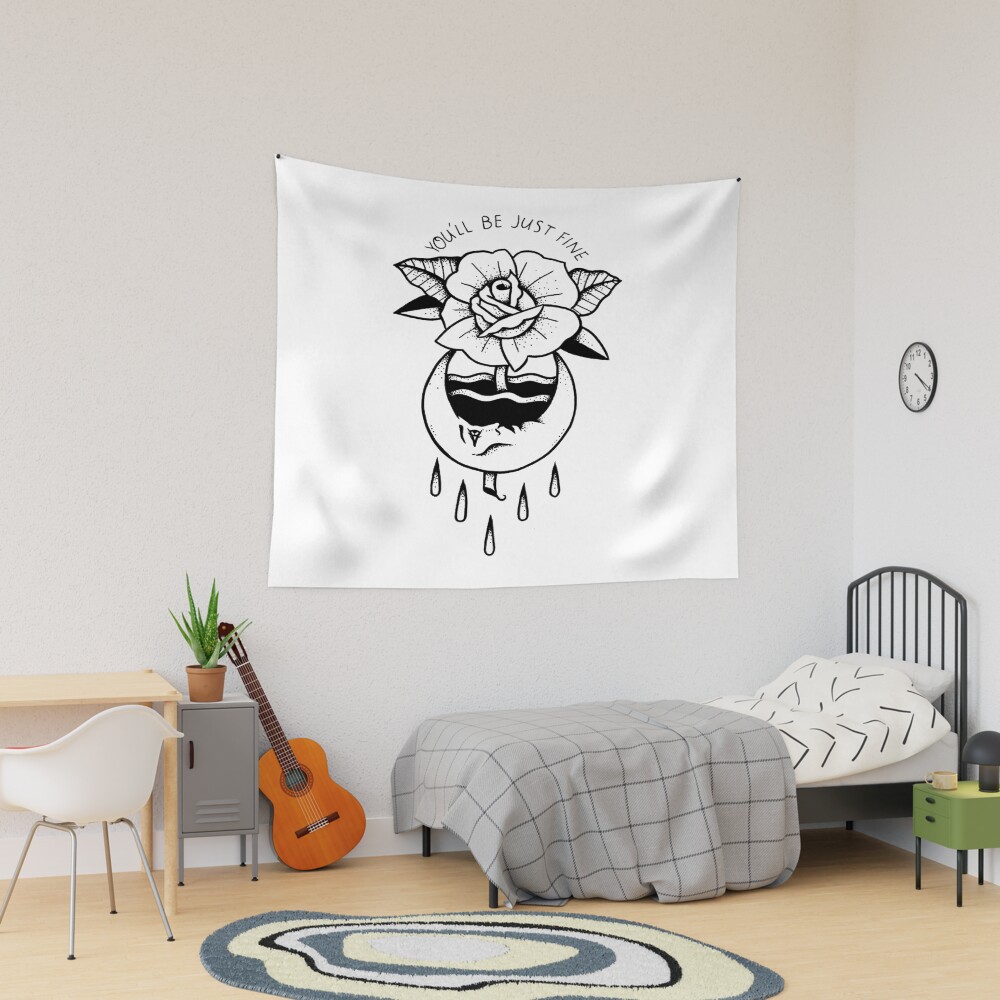 Bad Omens Daylily Tapestry