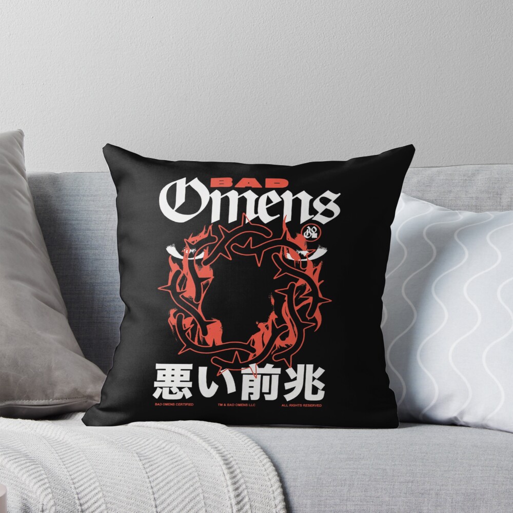 Bands Metals Album Music Tour Vintage Logo Art Throw Pillow