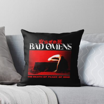 Bands Metal Vintage Logo Music Tour Albums Art Throw Pillow